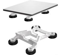 HavenDomicile Magnetic Roof Mount With Four Strong Magnets For Starlink Mini V4 Secure Fixing Up To 220Lb Weather-Resistant For Caravans Trucks(White)