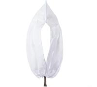 HavenDomicile Non-Woven Plant Frost Protection Cover,300 X 300Cm With Zipper And Drawstring For Trees And Potted Plants Winter Cold Shield(White 300 * 300cm)
