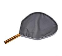HavenDomicile Pool Skimmer Net with Fine Mesh Deep Bag Landing Net for Swimming Pool Pond Aquarium Fountain Spa Leaf Debris Cleaning Black