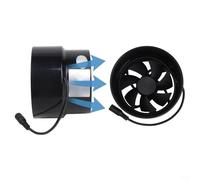 HavenDomicile Power Kitchen Exhaust Fan,100-110mm Variable Diameter Ventilation Fan 5W Energy Efficient Quiet Operation For Home Garden (Air outlet)
