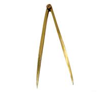 HavenDomicile Solid Brass 168Mm Straight Chart Divider Tool, Rust-Resistant Navigation And Construction Measuring Instrument (200)