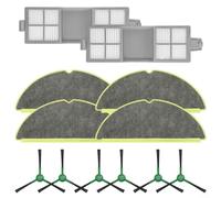 HavenDomicile Vacuum Cleaner Accessories Kit,For Roomba 205 DustCompactor For Combo 2 HEPA Filters 4 Microfiber Mop Cloths 6 Side Brushes