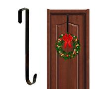 Havendro 10PCS 28CM Over The Door Hanger Front Door Wreath Metal Hook in Black Havendro Black