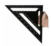 Havendro 12 Inch Roofing Speed Square Rafter Angle Guide in Black Havendro Black
