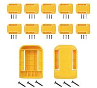 Havendro 12PCS Battery Mount Storage Stand 18V 20V in Yellow Havendro Yellow