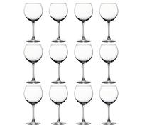 Havendro 12x 655ml Enoteca Wine Glasses Red White Party Drinking Gift Set in Clear Havendro Clear