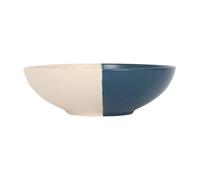 Havendro 1x Dipped Stoneware Pasta Bowl 20.5cm Navy Soup Salad Stew Bowls Havendro Navy
