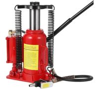 Havendro 20T Air Hydraulic Bottle Jack Adjustable Height in Red Havendro Red