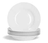 Havendro 24x 23cm Classic White Porcelain Soup Bowls Ramen Noodle Serving | Size: 24x 23 cm Havendro White 24x 23 cm