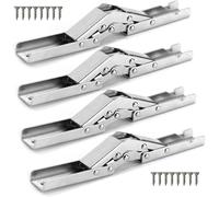 Havendro 4Pcs Kitchen Cabinet Hinges 90/180 Degree Concealed Mount in Silver Havendro Silver