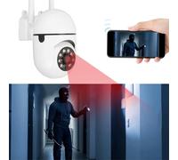 Havendro 5G Wireless Camera WIFI CCTV HD Smart Home Security IR Cam in White Havendro White