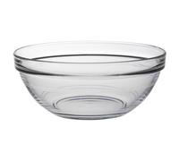 Havendro 6x Duralex Lys Glass Bowls Kitchen Serving Mixing 17cm in Clear Havendro Clear