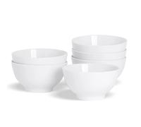 Havendro 6x White Rice Dessert Cereal Salad Soup Bowls 128mm Havendro White