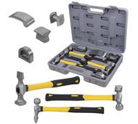Havendro 7PC Car Body Fender Dent Repair Tool Set in Grey | Size: 1000mm x 400mm Havendro Grey 1000mm x 400mm
