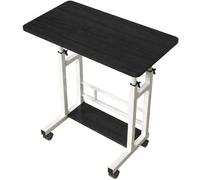 Havendro Adjustable Height Mobile Overbed Laptop Computer Desk UK in Black Havendro Black