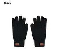 Havendro Black Unisex Warm Thick Thermal Woolly Knitted Stretch Gloves Havendro Black One Size