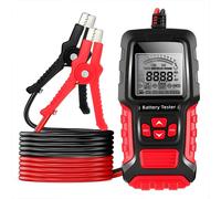 Havendro Car Battery Tester LCD Load Analyzer Cranking in Red Havendro Red