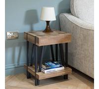 Havendro Coffee Side Table - Contemporary, Metal Legs, 400mm W Havendro Multicolor