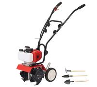 Havendro Cultivator Tiller Garden Allotment Soil Vegetable Patch in Orange Havendro Orange