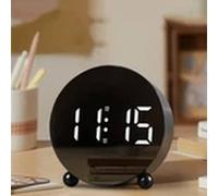 Havendro Digital Clock Bedside Table Alarm Clocks Adjustable Brightness in Black Havendro Black