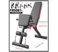 Havendro Foldable Dumbbell Bench - 7-Incline Adjustable Workout Bench in Black Havendro Black