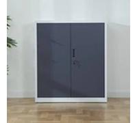Havendro Metal Storage Cabinet - 2-Door, Locking, 106cm, Office/Garage Havendro Multicolor