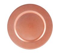 Havendro Metallic Charger Plate Wedding Party Dining Table 33cm Rose Gold Havendro Rose Gold