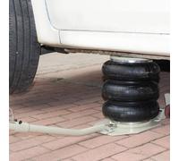 Havendro Triple Bag Air Jack 3 Ton Lifting Pneumatic for SUV Repair Height Up in Black Havendro Black