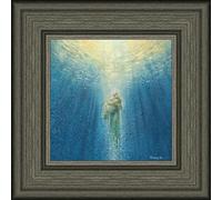 HavenLight 6 X 6 Rescue Me by Yongsung Kim With Whitewood Frame