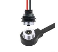 HavenlyCove 2.8A 12V Magnetic Charging Cable Connector Waterproof for Wearable Devices Portable for Outdoor Equipment Low Voltage Power Black(cx-06m-dc)