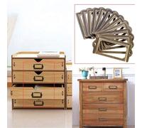 HavenlyCove Antique Bronze Iron Drawer Labels 30pcs for Cabinet Organization, Use in Filing Cabinets, Compartment Storage, Vintage Sorting Machines, Wine Cellars