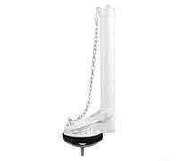 HavenlyCove Flap Cover Type Toilet Flush Valve with Integrated Rubber Seal and Adjustable Overflow Protection Features (conjoined)