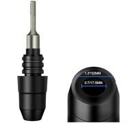 HavenlyCove For SDS-Plus Shank to For SDS-Max Shank Adapter Built from Alloy Steel for Use with Rotary Hammers in Concrete Projects