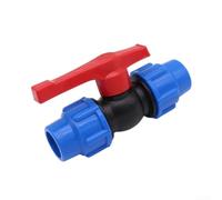 HavenlyCove Plastic Ball Shut Off Valve 25mm Garden Water(40mm)