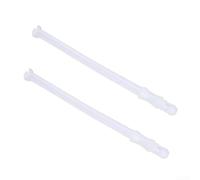 HavenlyCove Silicone Milk Intake Tube Pipe for Coffee Makers Compatible with Eletta Autentica for cappuccino Series Replaces Part 5313232961 5332234800 for Latte Crema System 157mm(2pcs)