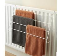 HAVENURA 4-Tier Radiator Drying Rack - Space-saving over radiator towel rail, radiator airer rack, radiator hanger, and radiator rack ideal for drying clothes and towels indoors. (03 Pack)