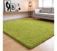 HAVENURA Large Living Room Rugs - Elegant and Stylish Shaggy Rugs for Bedroom and Living Room, Soft and Cozy Design Perfect for Any Home, Available Across the UK. (Green, 80x150cm)