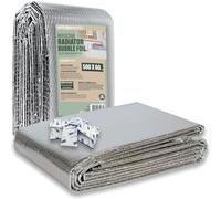 HAVENWARE Radiator Reflector Foil 5m x 60cm - High-Performance Heat Reflective Foil with Adhesive Sticky Pads for Easy DIY Installation, Energy-Saving Insulation to Reduce Heat Loss & Energy Bills