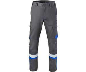 Havep 80196.MQCK6V-26 "5safety Image 80196" Trousers, Charcoal Grey/Royal Blue, Size V26