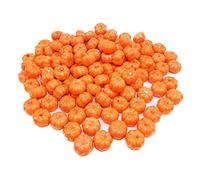 Haveratio 30pcs Mini 3.8cm Artificial Halloween Pumpkin Fake Simulation Food Vegetables 3.8cm Diamater Foam Pumpkins DIY Crafts Orange