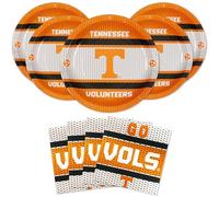 Havercamp University of Tennessee Party Set for 16 guests! Includes 16 of each Dinner Plates and Napkins - Great Volunteer Décor for Birthdays, Graduation, Reunions, Tailgate