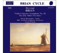 HAVERGAL BRIAN/BISENGALIEV: VIOLIN CONCERTO/SYMPHONY 18 - CD