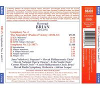 HAVERGAL BRIAN: SYMPHONY NO. 4 "DAS SIEGESLIED" (PSALM OF VICTORY) NEW CD