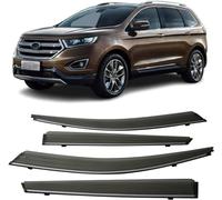 HAVERN Car Front Rear Wind Deflectors for Ford Edge 2015-2021, Car Side Window Air Deflectors, Sun Visors Deflector Rain Smoke Guards