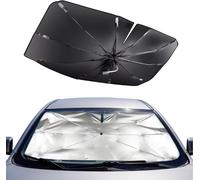 HAVERN Car Windshield Sunshade Umbrella for Skoda Fabia 2007-2026, Foldable UV Protection Windscreen Sun Shade inside Blocks UV Ray
