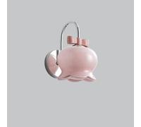 Wall Sconce Sturdy White Milk Glass Gold Wall Lamp Pink Wall Sconces Bow Cute Wall Lights for Girls Bedroom Chrome Flower Shade Nordic Modern Lighting for Bedside Kids Room Living