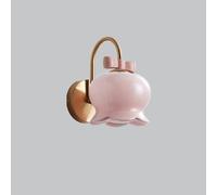 Wall Sconce Sturdy White Milk Glass Gold Wall Lamp Pink Wall Sconces Bow Cute Wall Lights for Girls Bedroom Chrome Flower Shade Nordic Modern Lighting for Bedside Kids Room Living