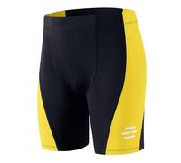 Havideto Boys Jammer Swimming Trunks Safety Reflective Strip UPF 50+ Chlorine Resistant Endurance Kids Training Swim Shorts with Adjustable Drawstring Age 5-14