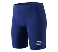 Havideto Boys Jammer Swimming Trunks Safety Reflective Strip UPF 50+ Chlorine Resistant Endurance Kids Training Swim Shorts with Adjustable Drawstring Age 5-14