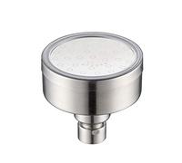 Havilah Pressurized Shower Head - Removable and Washable 304 Stainless Steel Round Pressurized Top Spray Shower Head, Size: 80mm(Silver)